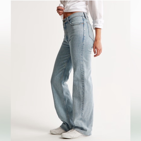 Abercrombie and fitch High Rise 90s Relaxed Jean size 27 - Picture 7 of 14